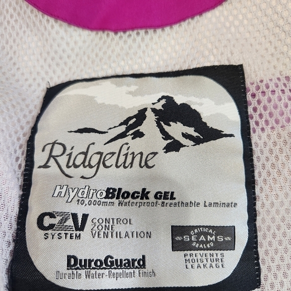 Obermeyer Ridgeline Hydroblock gel Ski Jacket, Purple/Blk, Women's 12 - Picture 6 of 16